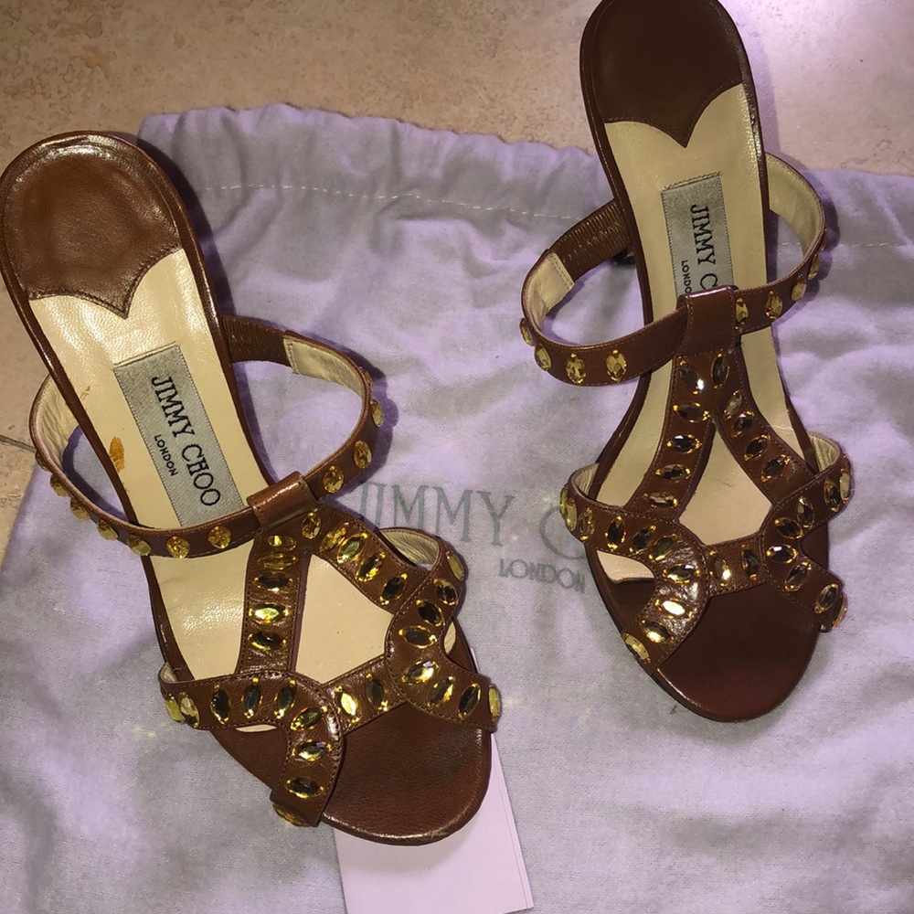 Jimmy Choo Rufus Sandals - Picture 5 of 7